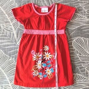 SALE ✨ 3/$25 Hanna Anderson Baby Toddler Girl Flower Pattern Cotton Dress